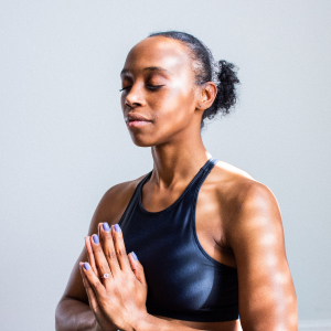 Woman doing yoga